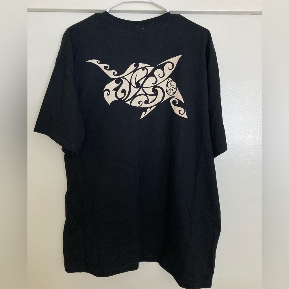 NWT Hawaiian Island Creations HIC black Honu turtle surf T-Shirt XL Enjoy Ride - Picture 2 of 6